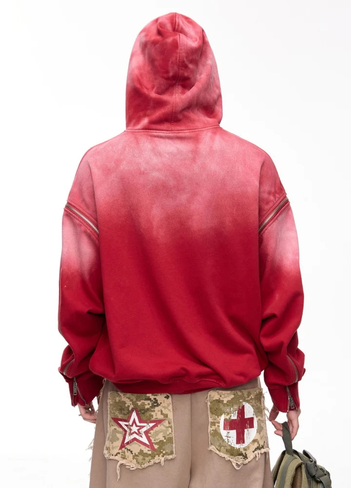 RED STREET HOODIE MNW2007