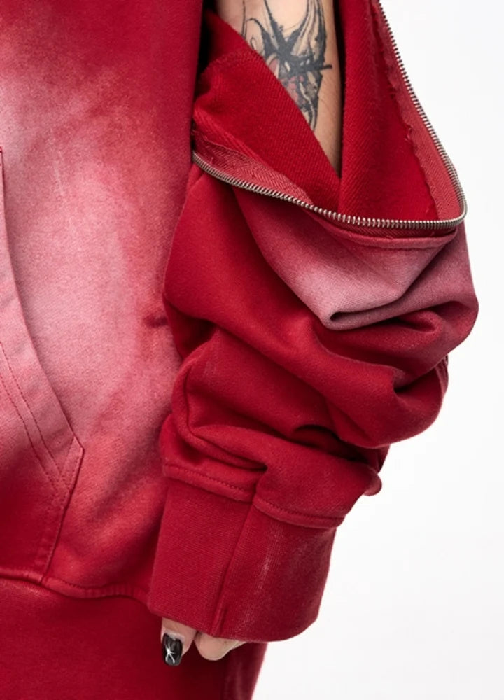 RED STREET HOODIE MNW2007