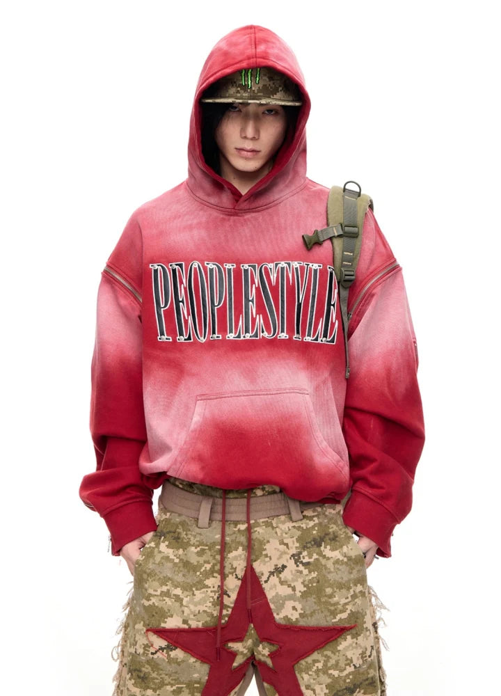 RED STREET HOODIE MNW2007