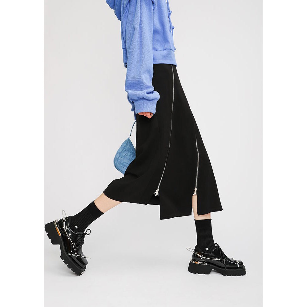 METAL PLATFORM PLATFORM SHOES M037