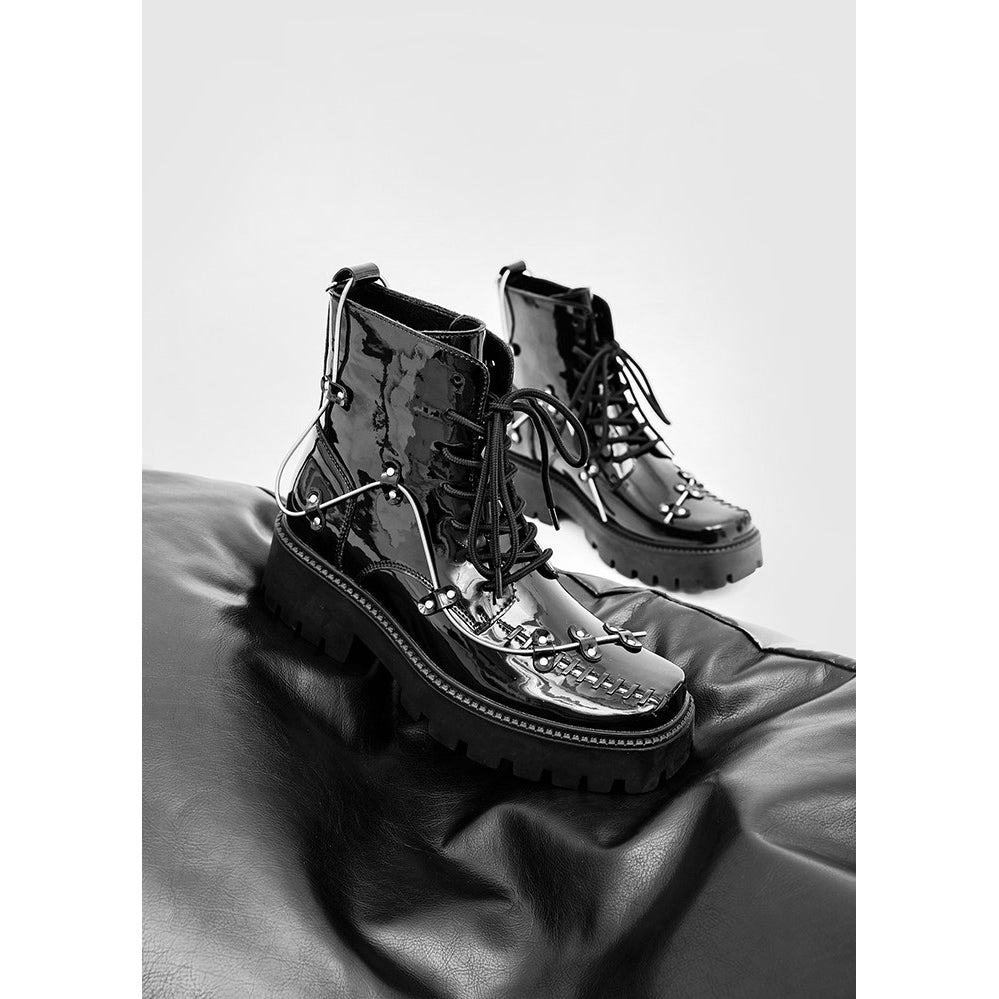 THICK METAL BOOTS M014