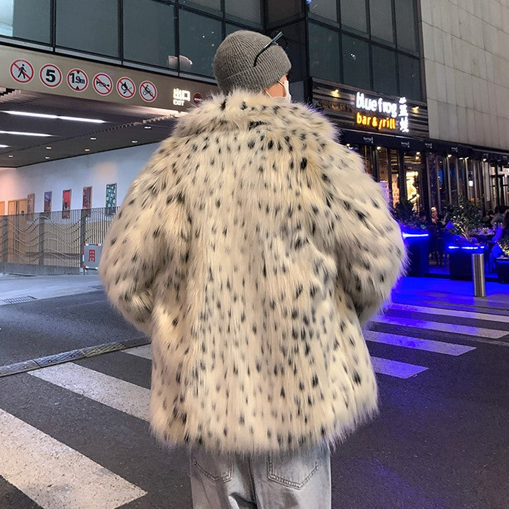 DALMATIAN FUR JACKET M088