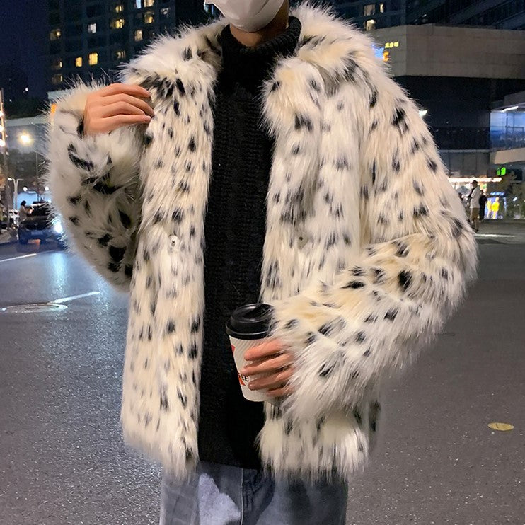 DALMATIAN FUR JACKET M088