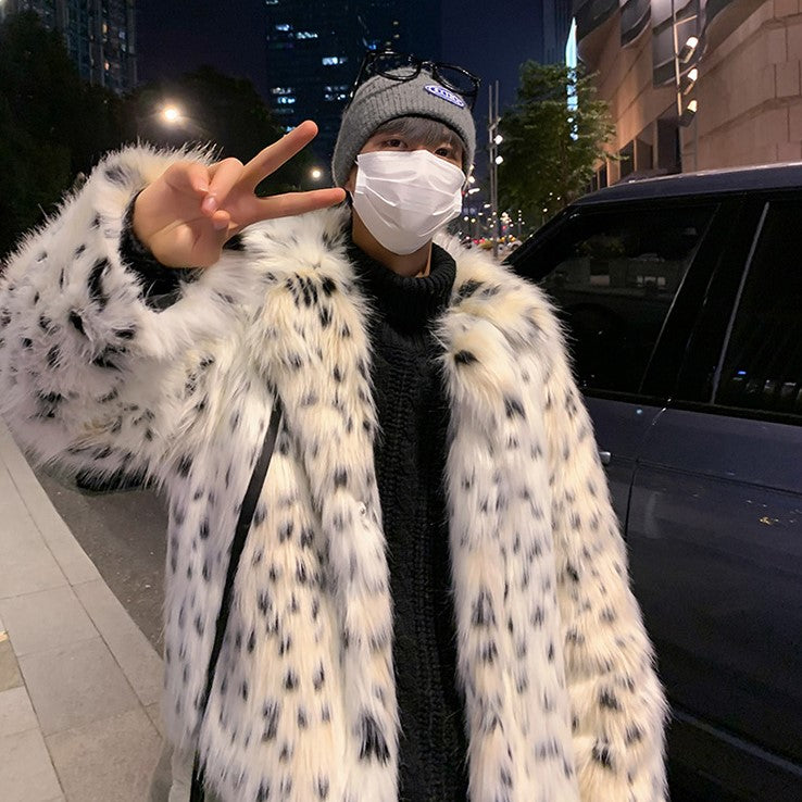 DALMATIAN FUR JACKET M088