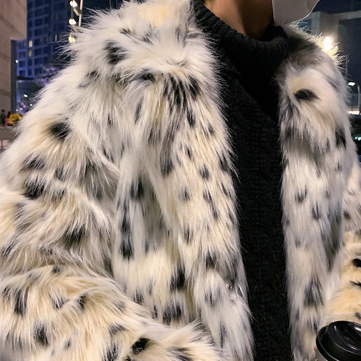 DALMATIAN FUR JACKET M088