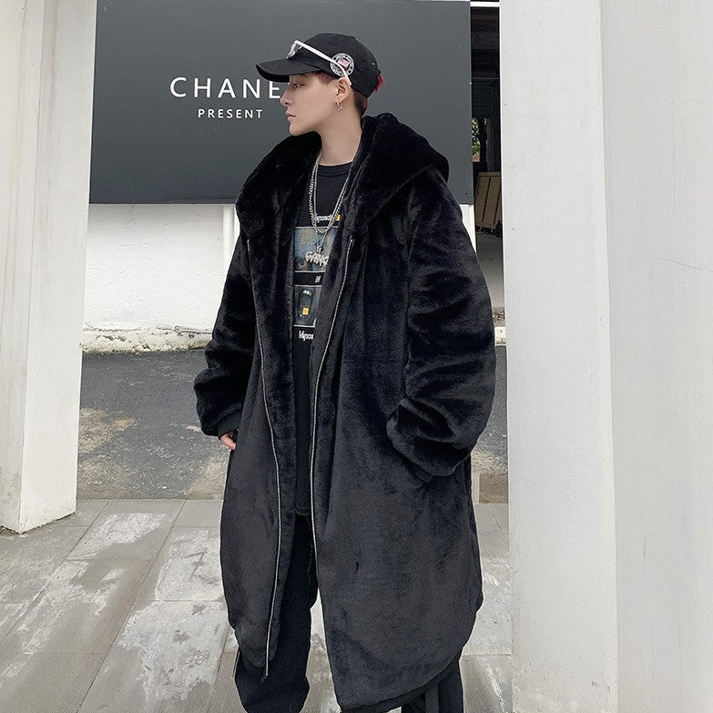 ECO FUR LONG PARKA M085
