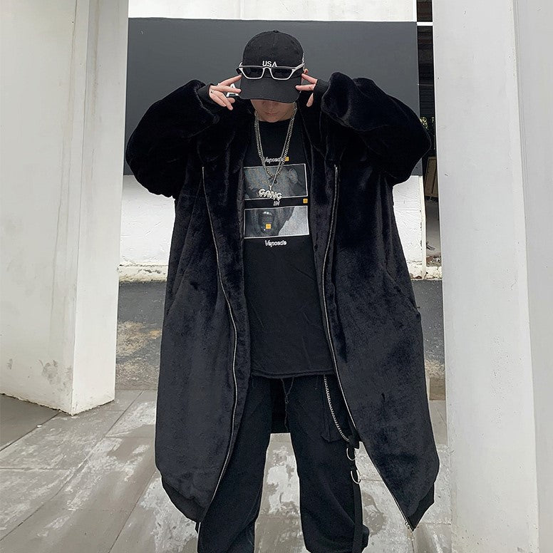 ECO FUR LONG PARKA M085