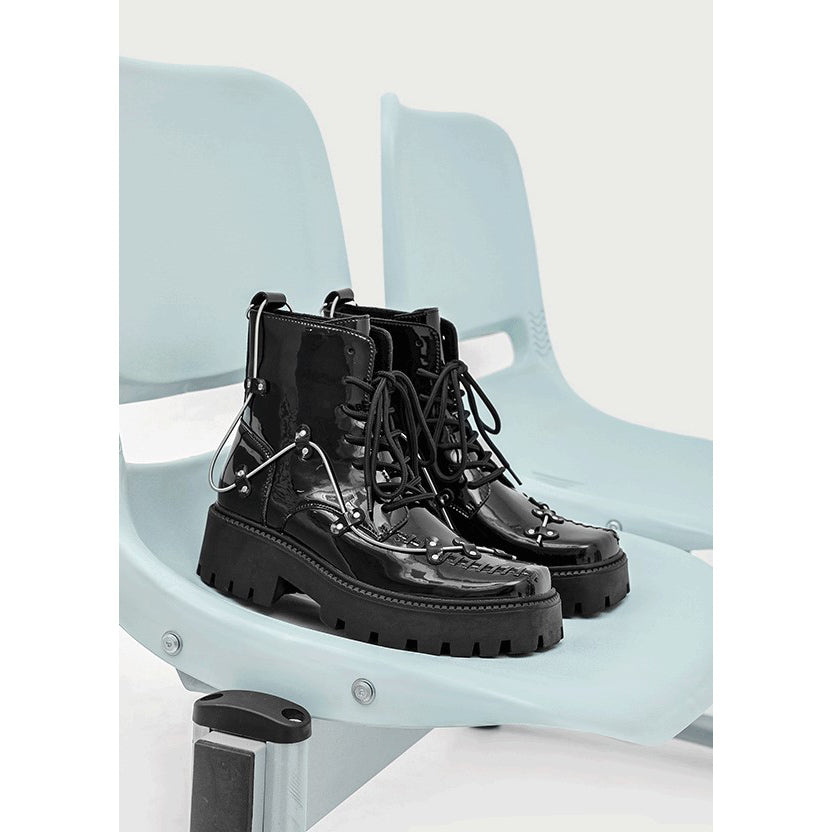 THICK METAL BOOTS M014