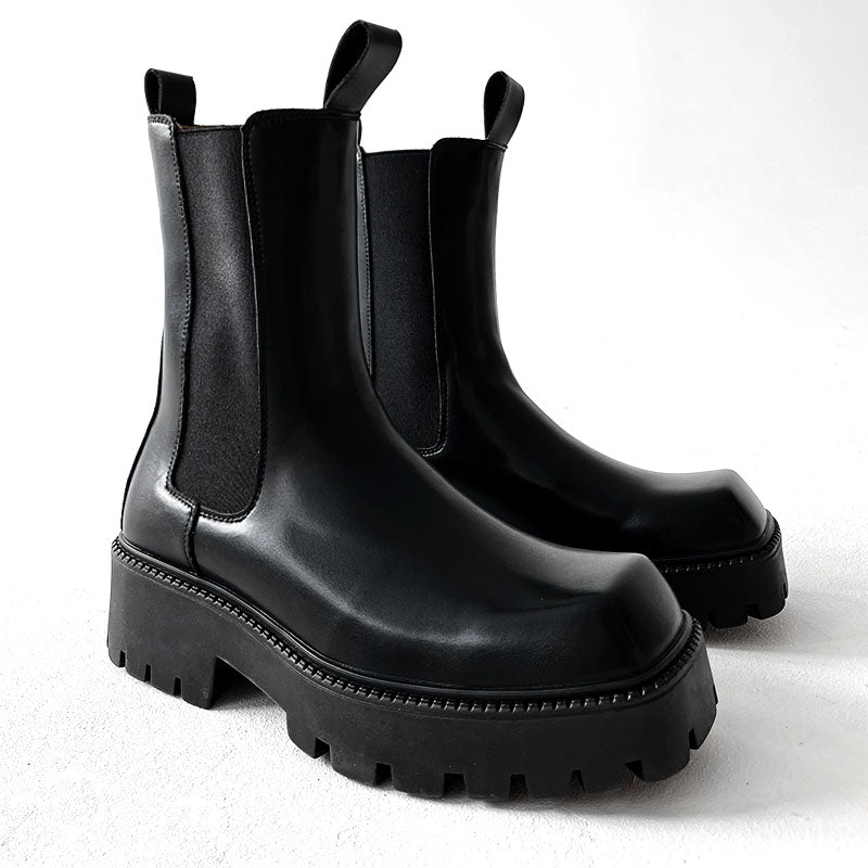 SIDE GORE MIDDLE BOOTS M078