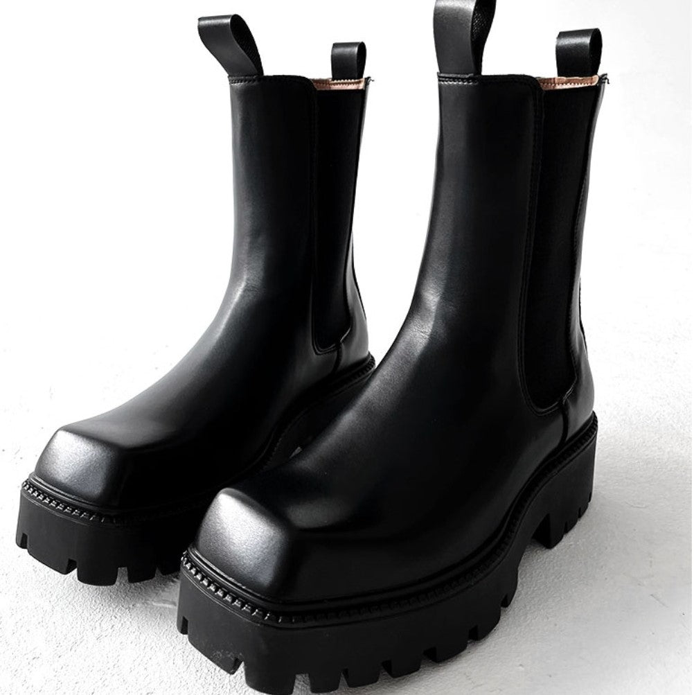 SIDE GORE MIDDLE BOOTS M078