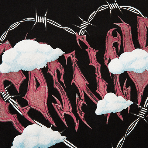 BARBED WIRE HEART PO M027