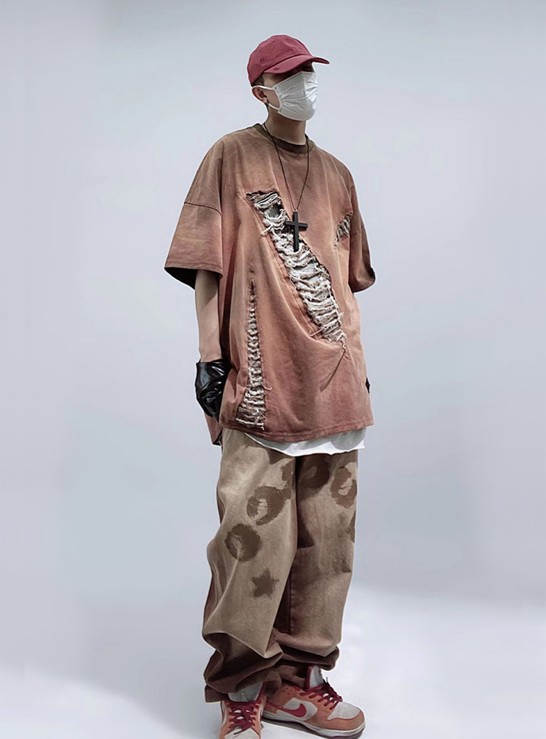 SCRATCH T-SHIRT MNW307