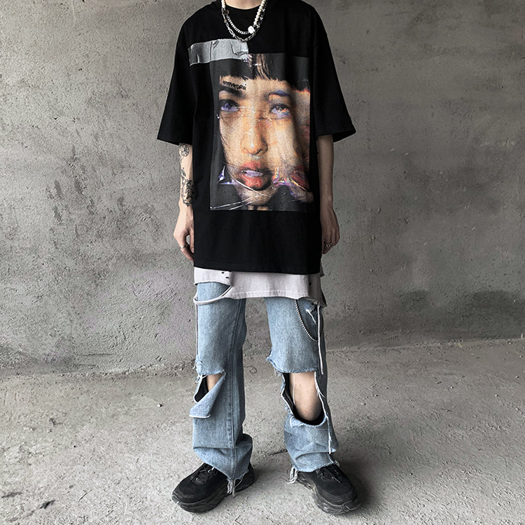BIG FACE T-SHIRT MNW346