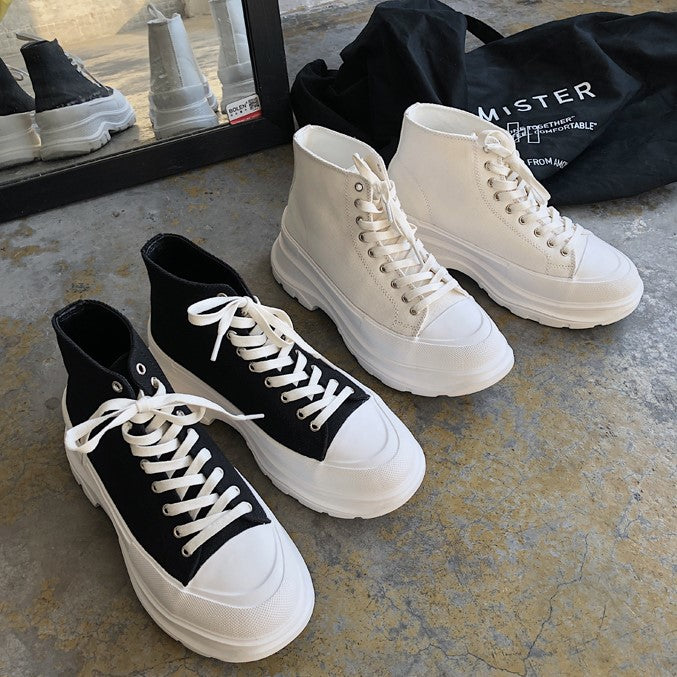 LACE-UP VOLUME SNEAKERS M025