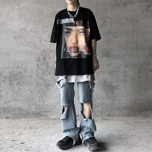 BIG FACE T-SHIRT MNW346