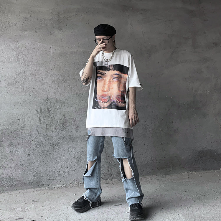 BIG FACE T-SHIRT MNW346