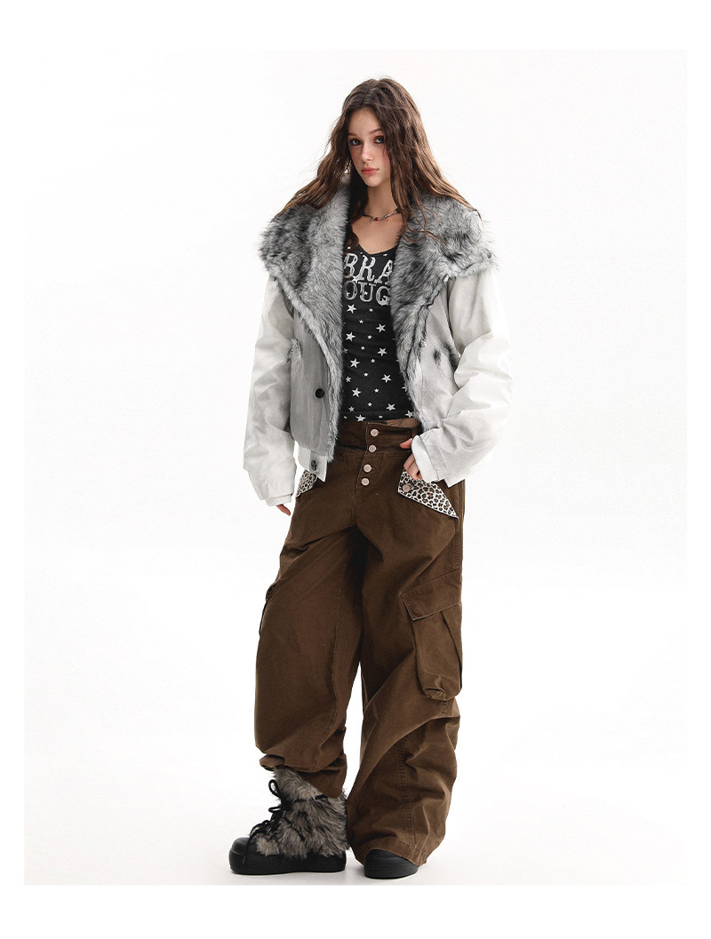 RANDOM WASH FLEECE JACKET OUTERWEAR MNW2094