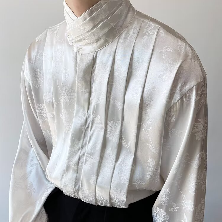 LINE BLOWN HIGHNECK SHIRT MNW2103