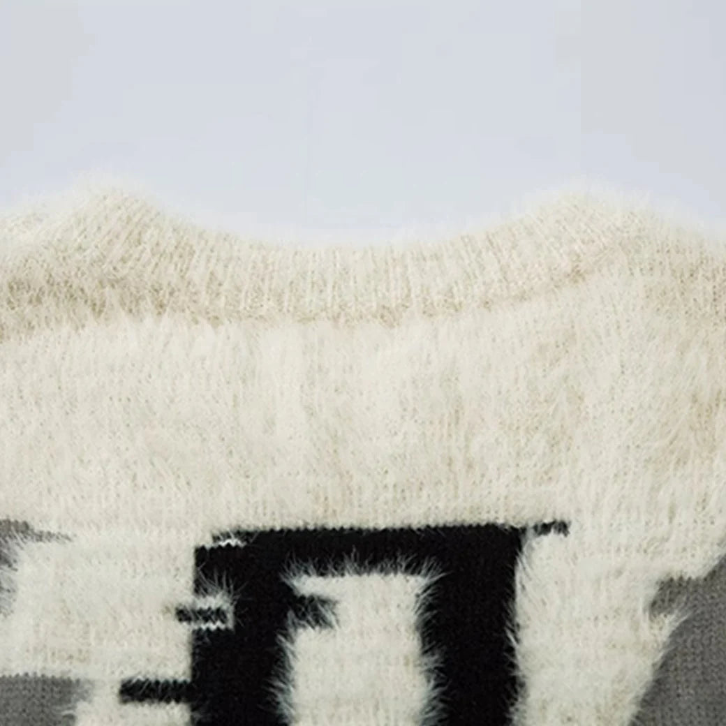 CAT DESIGN KNIT SWEATER MNW1972