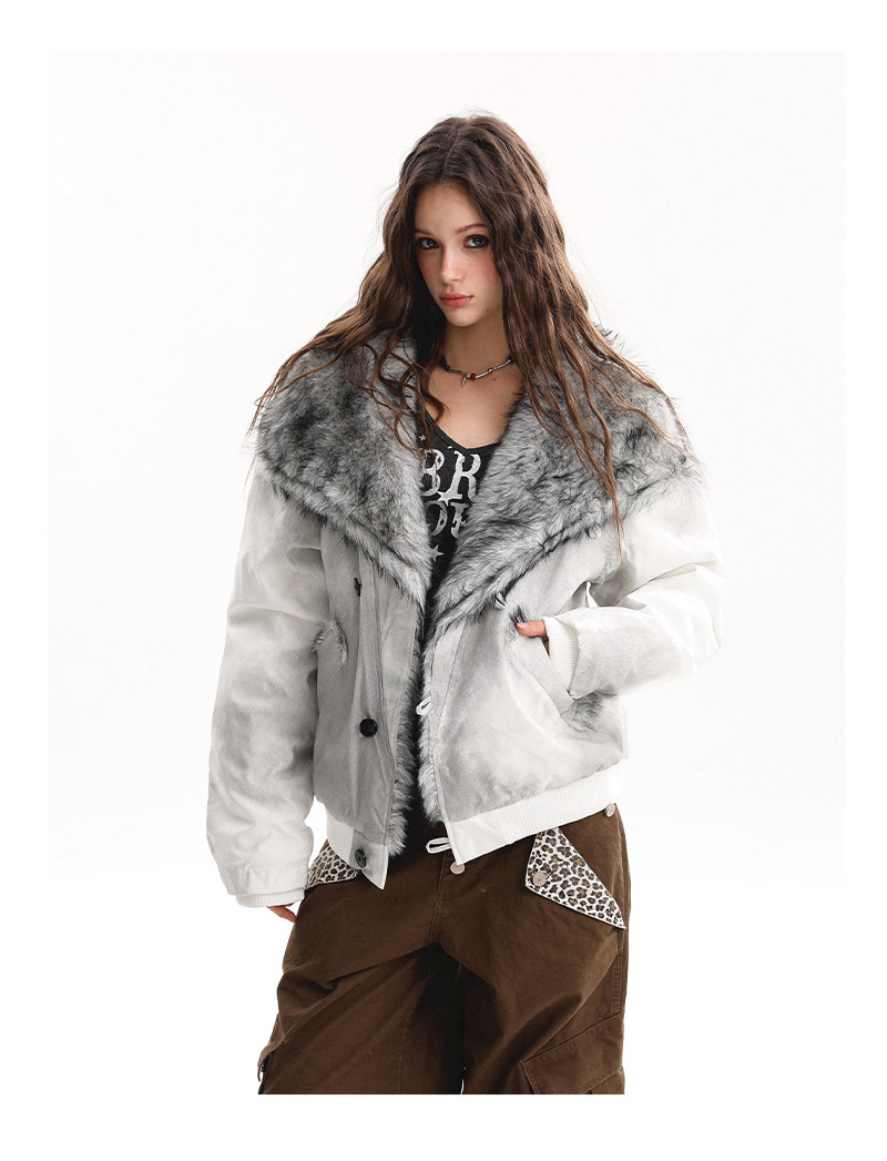 RANDOM WASH FLEECE JACKET OUTERWEAR MNW2094