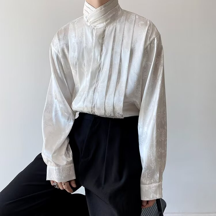 LINE BLOWN HIGHNECK SHIRT MNW2103