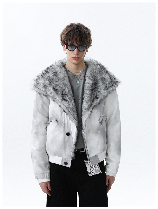 RANDOM WASH FLEECE JACKET OUTERWEAR MNW2094