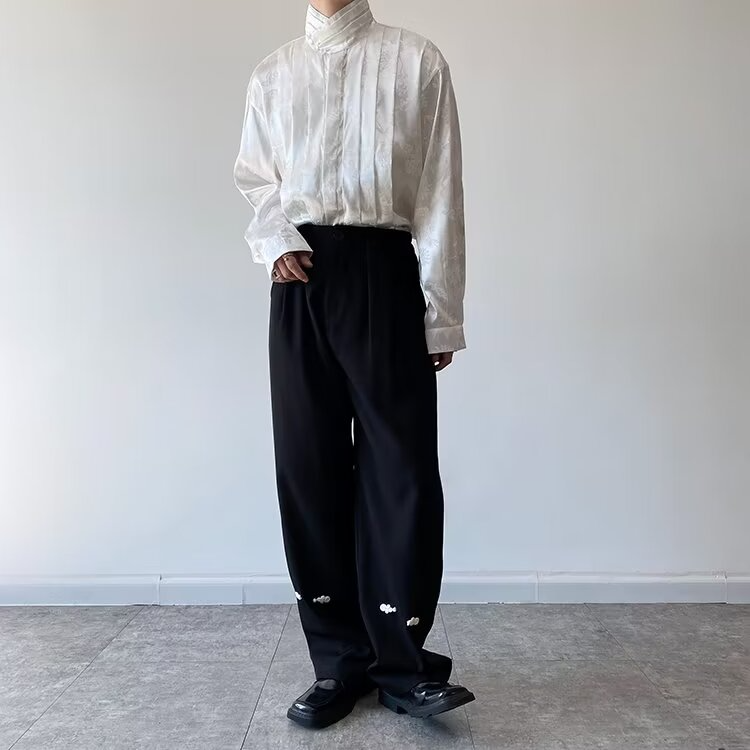 LINE BLOWN HIGHNECK SHIRT MNW2103