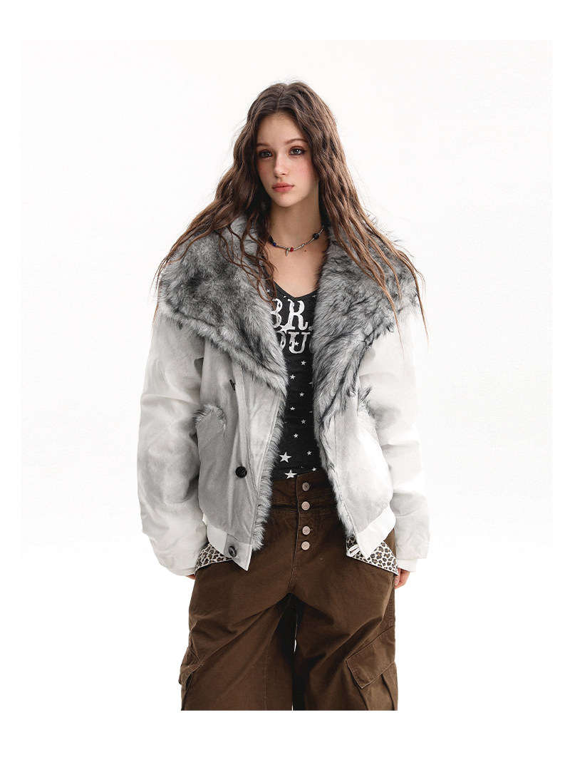 RANDOM WASH FLEECE JACKET OUTERWEAR MNW2094
