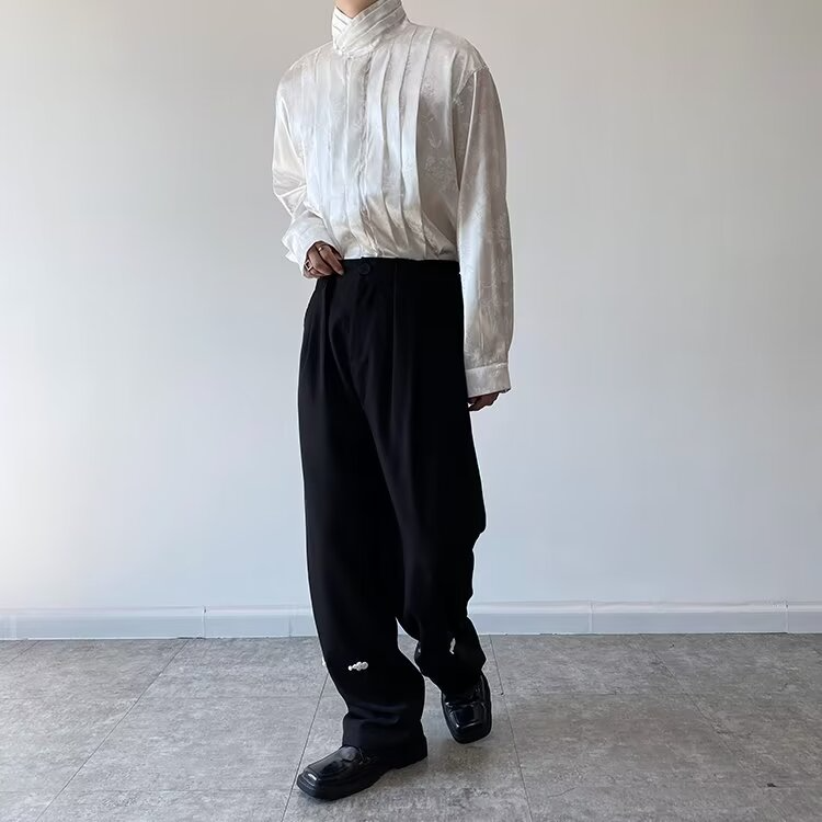 LINE BLOWN HIGHNECK SHIRT MNW2103