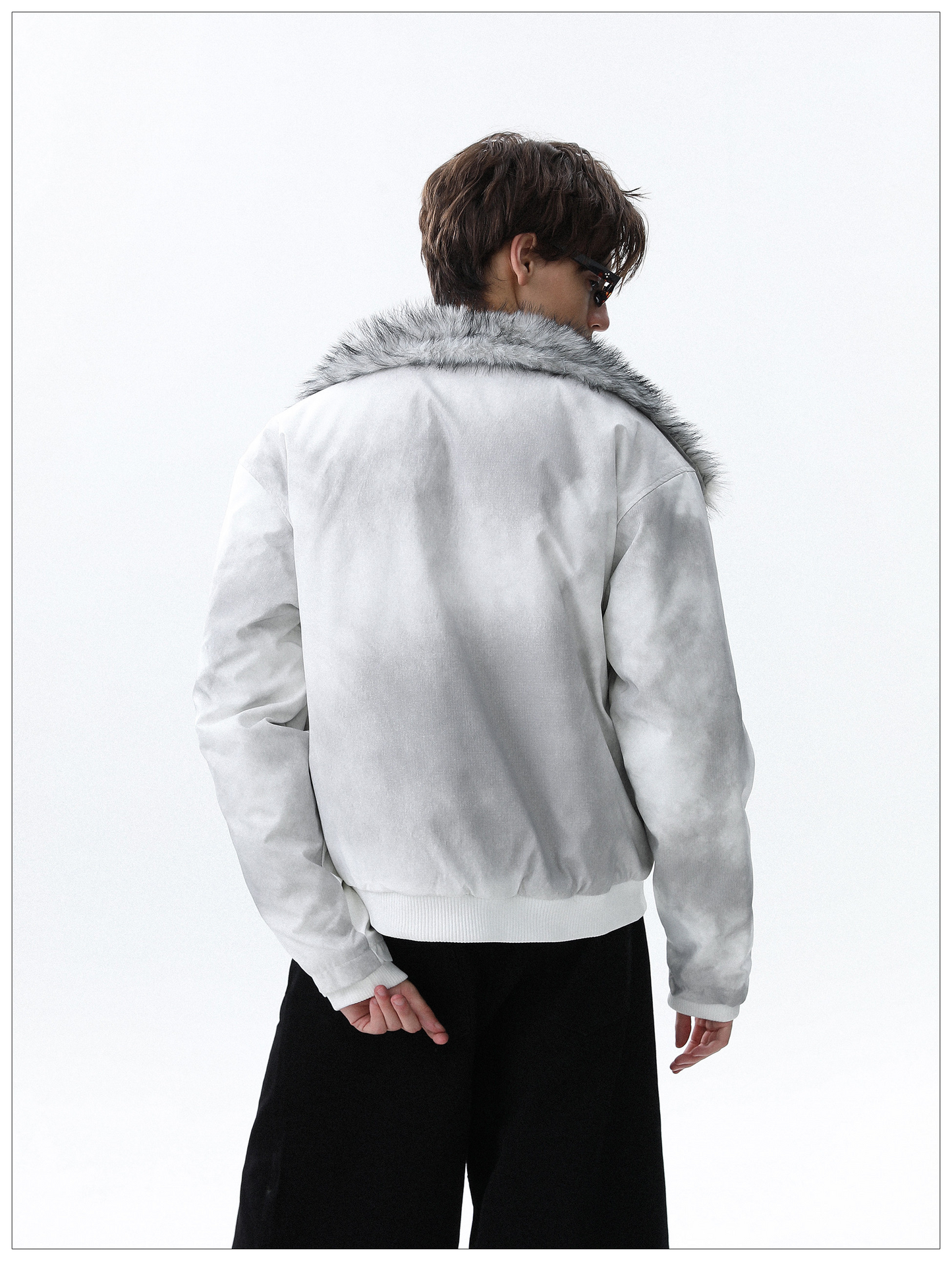 RANDOM WASH FLEECE JACKET OUTERWEAR MNW2094