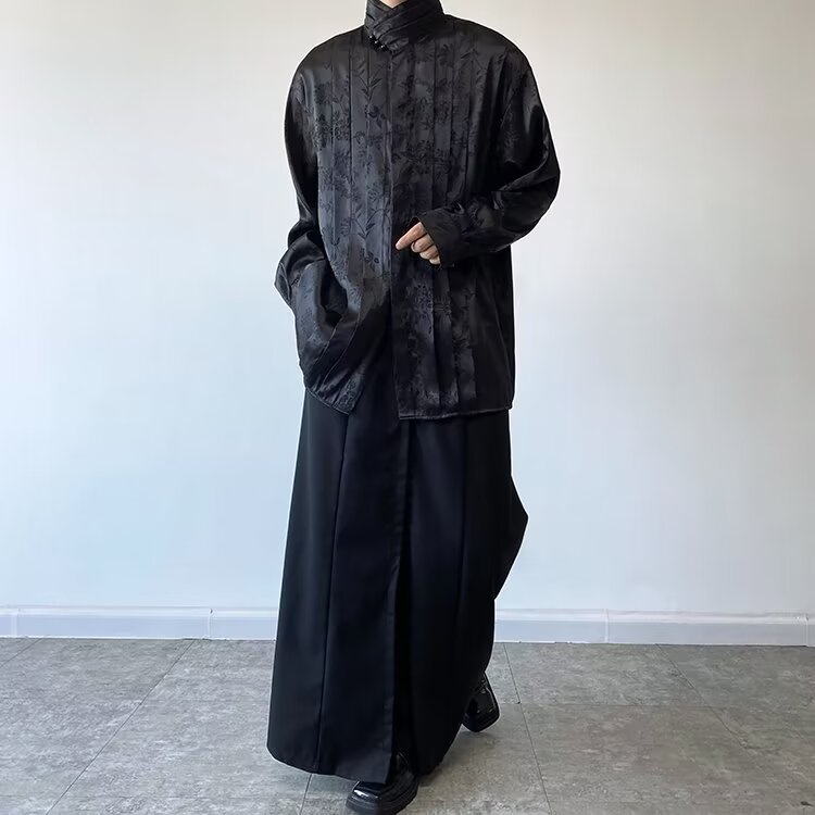 LINE BLOWN HIGHNECK SHIRT MNW2103
