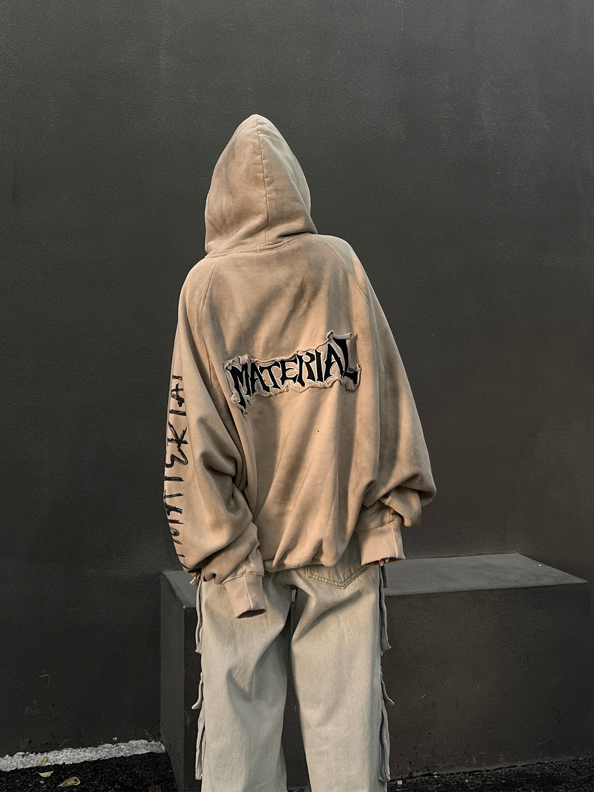 ACID WASH FULL-ZIP HOODIE MNW2112