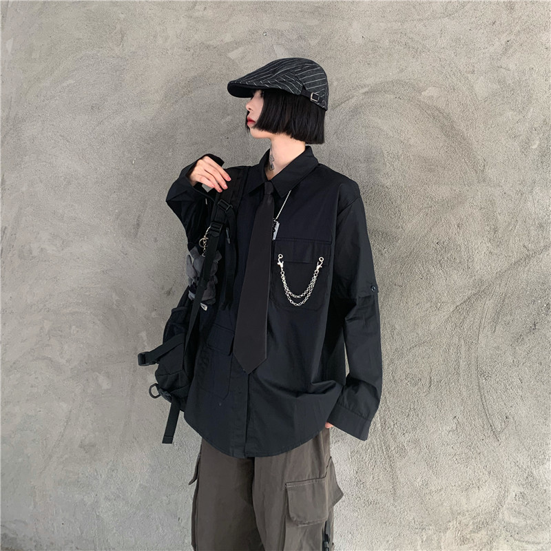2WAY GIMMICK REGULAR SILHOUETTE SHIRT MNW2101