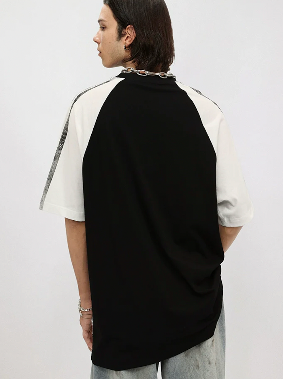 SIDE GLITCH PANEL TEE MNW2086
