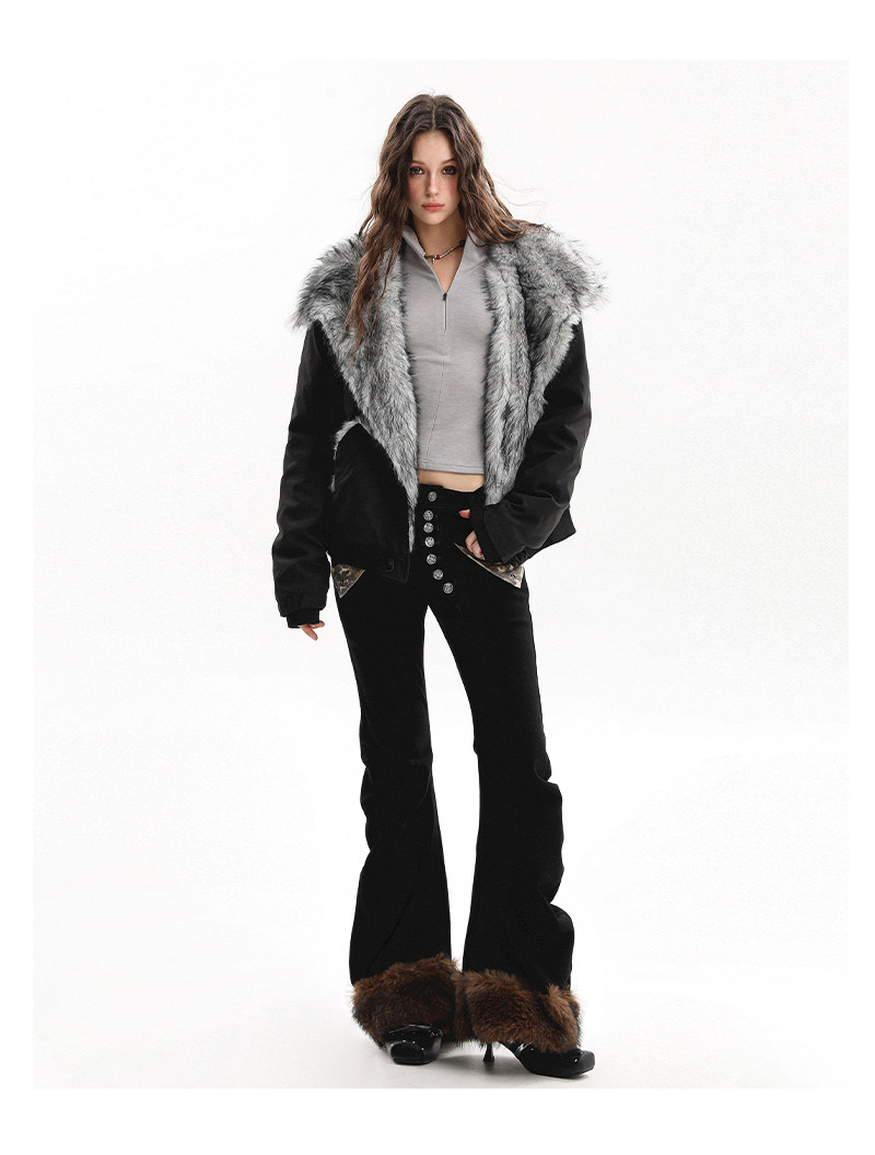 RANDOM WASH FLEECE JACKET OUTERWEAR MNW2094