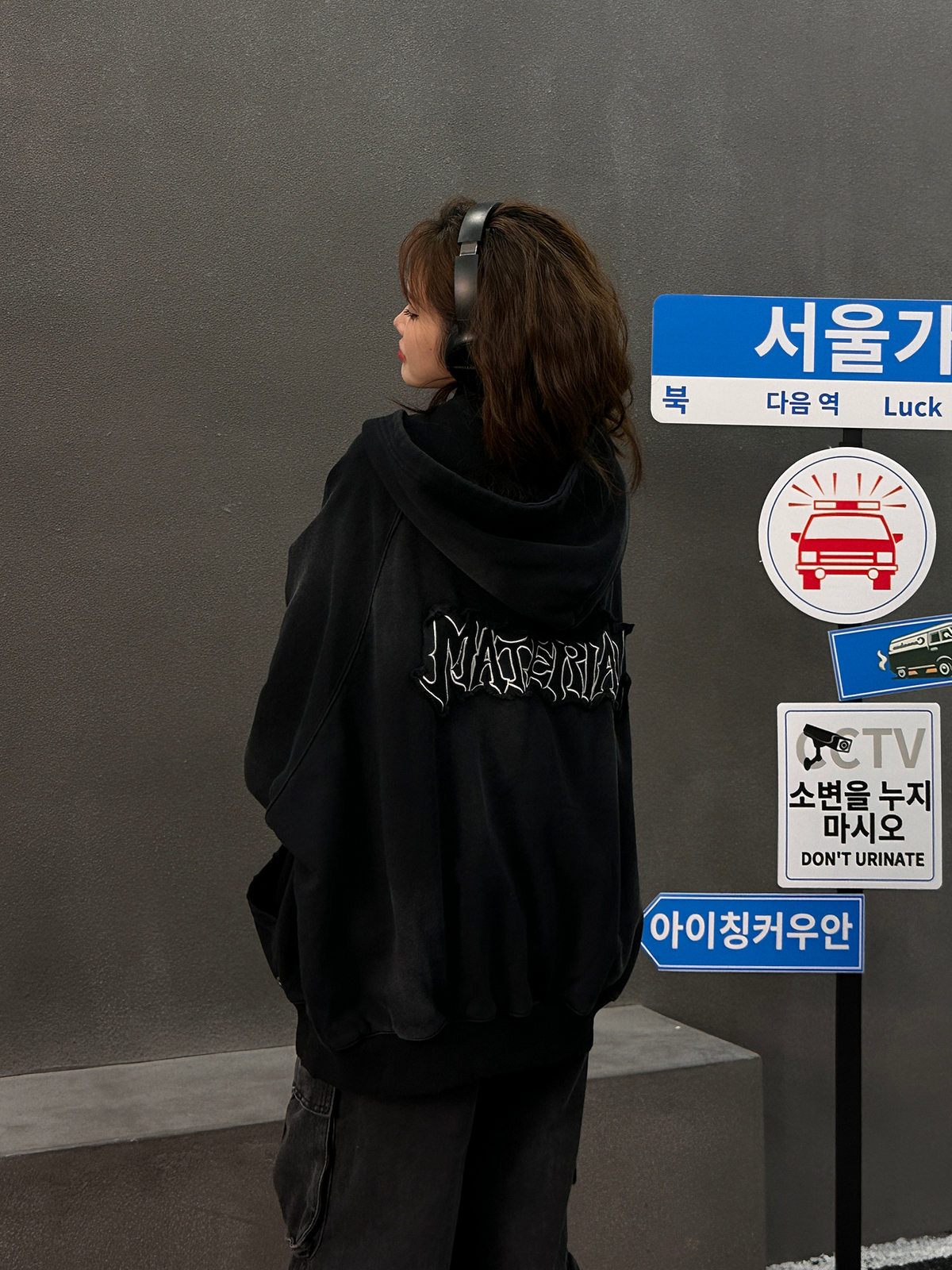 ACID WASH FULL-ZIP HOODIE MNW2112
