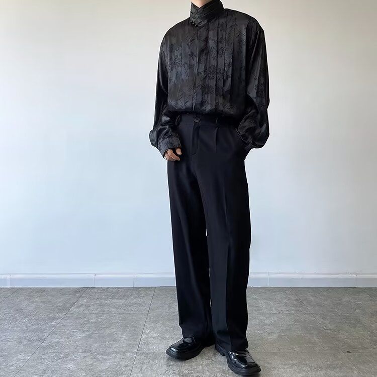 LINE BLOWN HIGHNECK SHIRT MNW2103