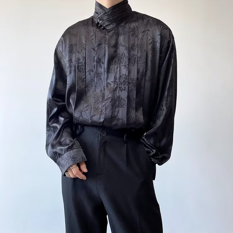 LINE BLOWN HIGHNECK SHIRT MNW2103