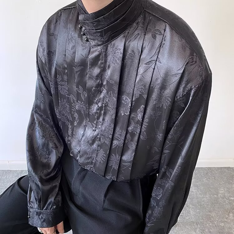 LINE BLOWN HIGHNECK SHIRT MNW2103