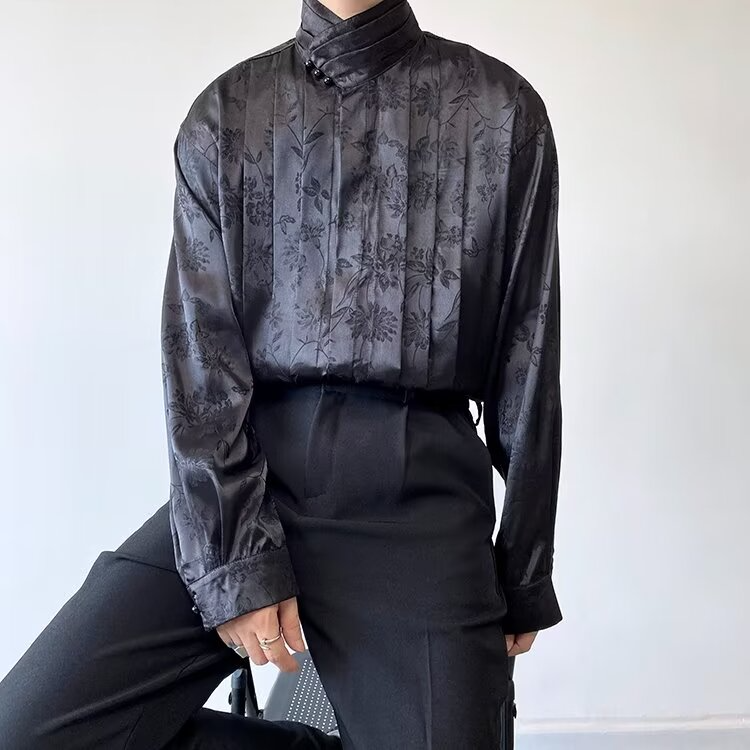 LINE BLOWN HIGHNECK SHIRT MNW2103