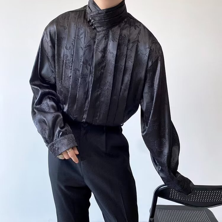LINE BLOWN HIGHNECK SHIRT MNW2103