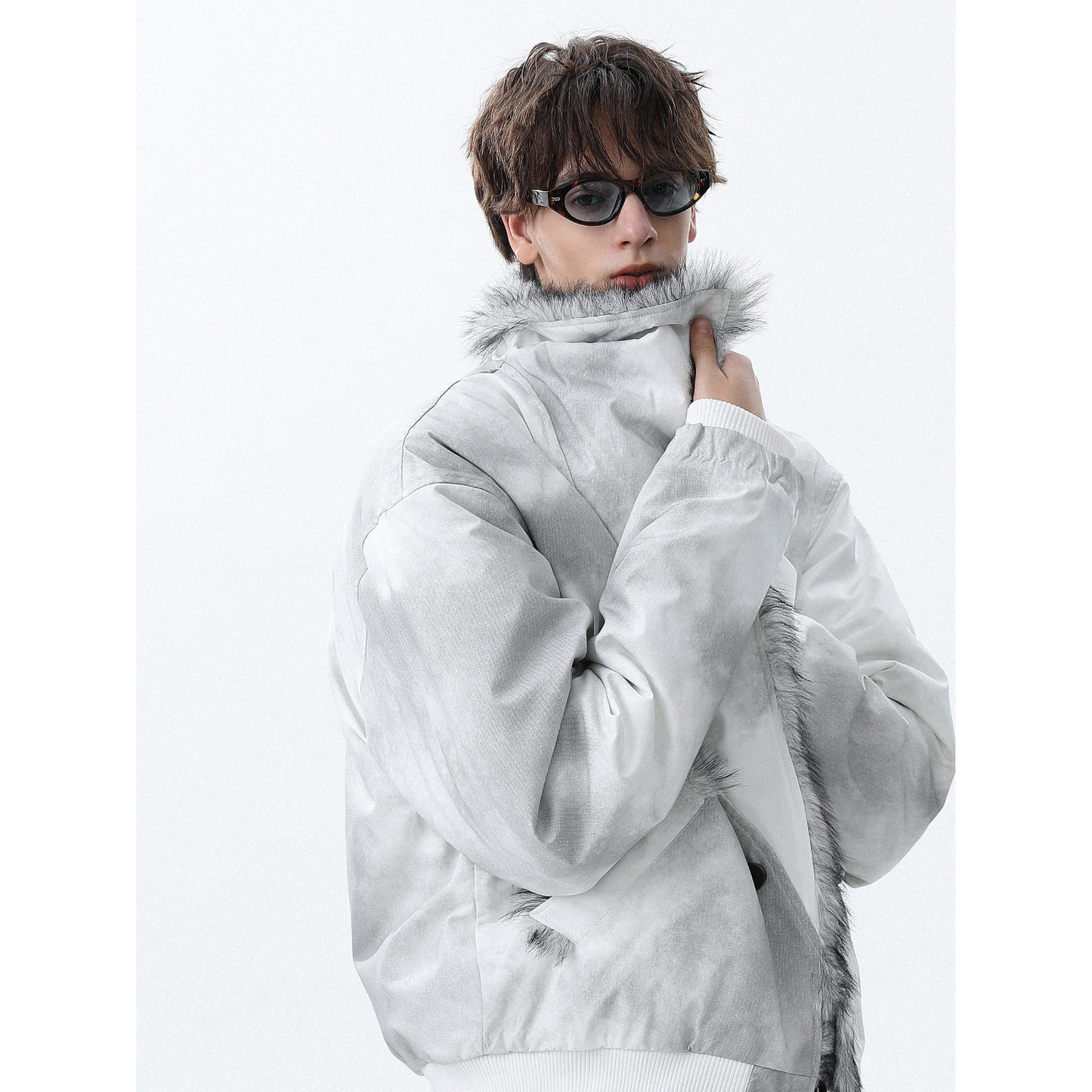 RANDOM WASH FLEECE JACKET OUTERWEAR MNW2094