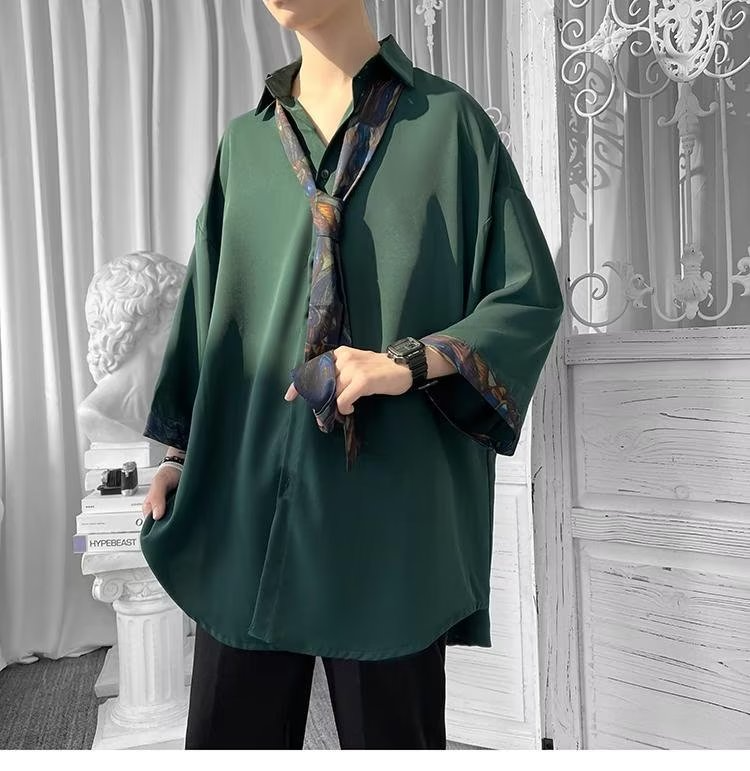 HIGH END DESIGN HALF SLEEVE SHIRT MNW2097