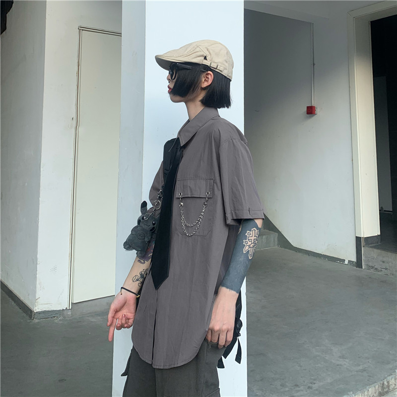 2WAY GIMMICK REGULAR SILHOUETTE SHIRT MNW2101