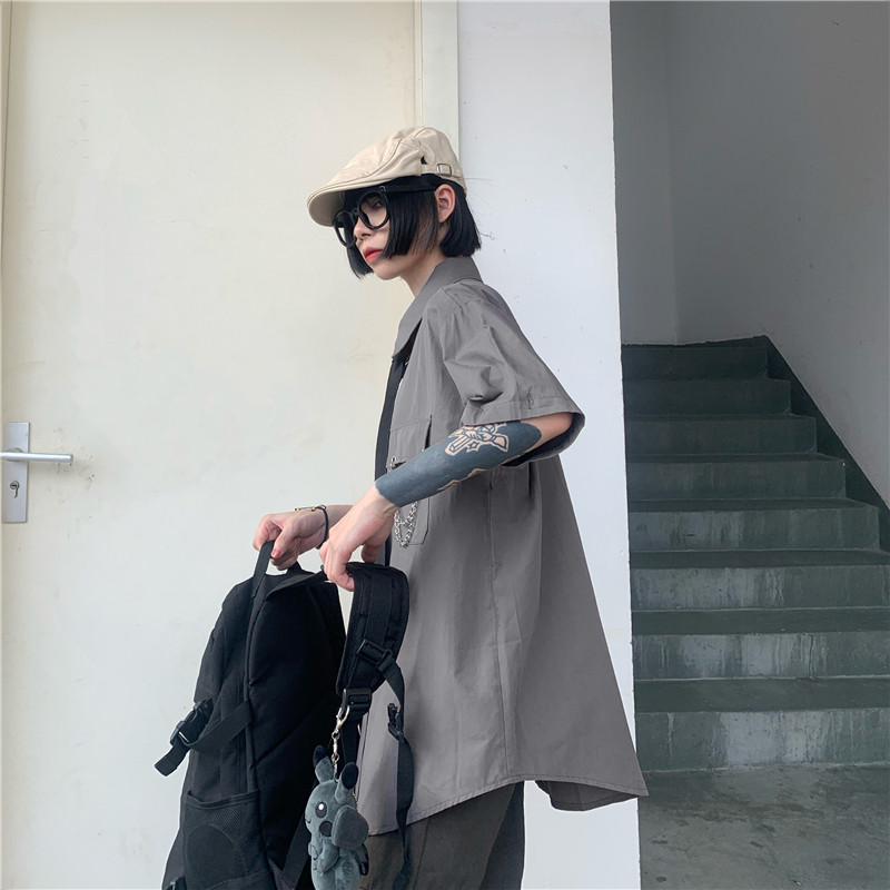 2WAY GIMMICK REGULAR SILHOUETTE SHIRT MNW2101