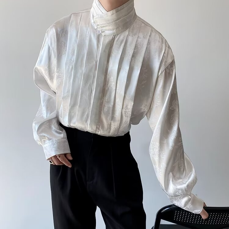 LINE BLOWN HIGHNECK SHIRT MNW2103