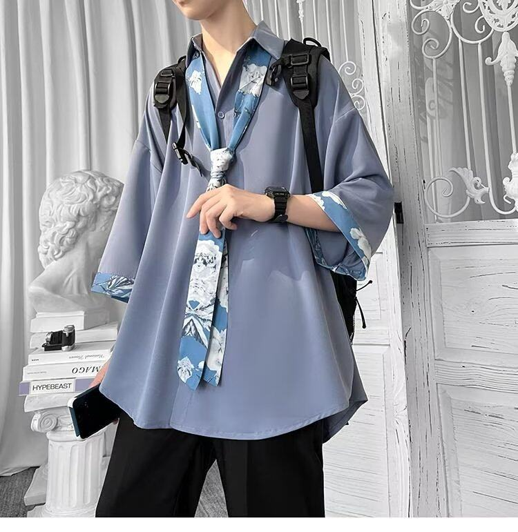 HIGH END DESIGN HALF SLEEVE SHIRT MNW2097