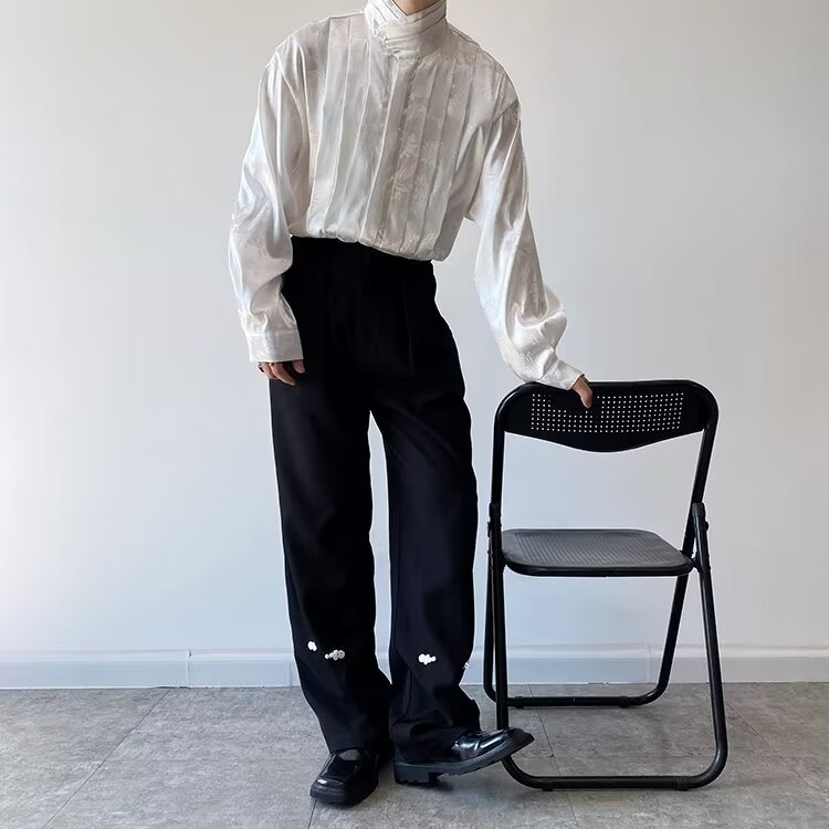 LINE BLOWN HIGHNECK SHIRT MNW2103