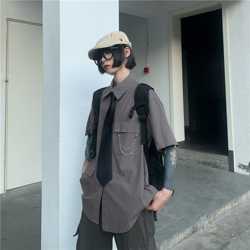 2WAY GIMMICK REGULAR SILHOUETTE SHIRT MNW2101