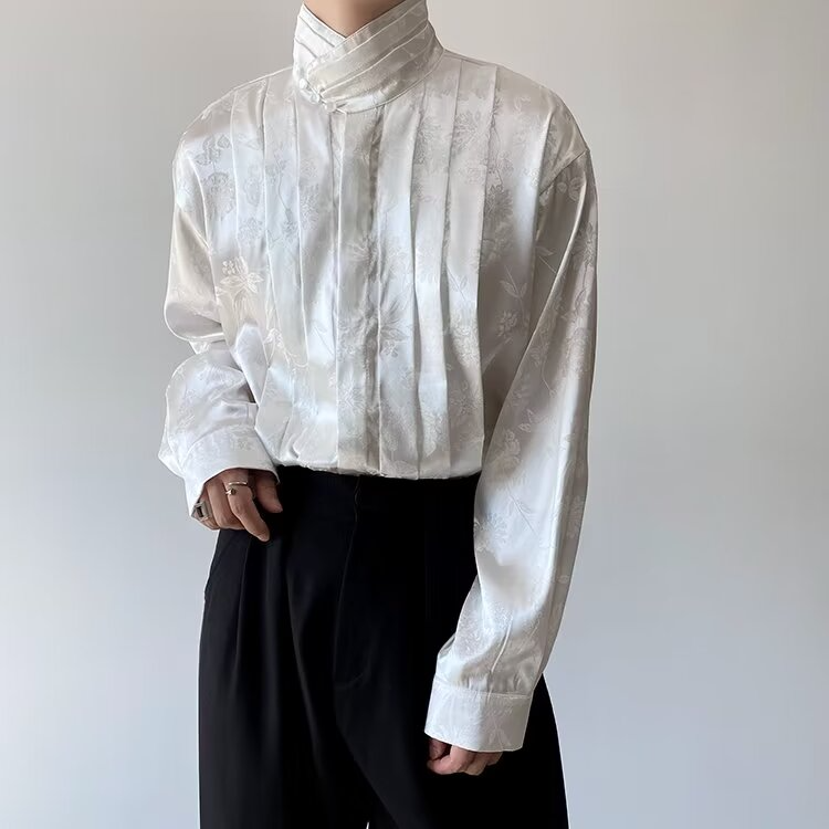LINE BLOWN HIGHNECK SHIRT MNW2103